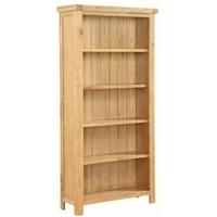 Somerset Oak Tall Wide Bookcase