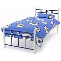 soccer dark blue 3ft single bed