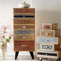 Sorio Chest of 7 Drawers , Natural