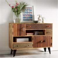 Sorio 3 Door 3 Drawer Sideboard, Natural