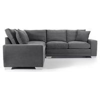 Soho 2 x 2 Seater Corner Sofa, Grey