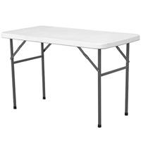 Solid Top Folding Table 4ft (Set of 2)