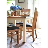 somerset painted 90cm 180cm ext table and 4 shaker chairs