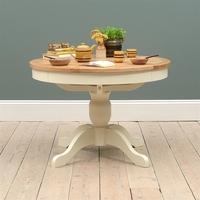 Somerset 110-145cm Round Extending Table