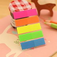 solid color stripe self stick notes1 pcs