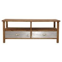 Sophia Wooden Coffee Table With 2 Drawers