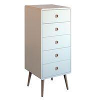 Soft Line 5 Drawer Narrow Chest