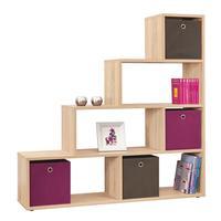 sonama oak room divider bookcase