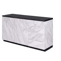 Sonati Marble Effect Sideboard With 2 Door And 4 Drawer