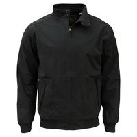 Soul Star Hayes Men\'s Harrington Bomber Smart Casual Mod Jacket Coat black