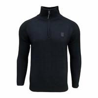 soul star mens hammerton knitted jumper navy