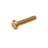 Solid Brass Machine Screws Pan Head Slotted M5 5MM X 25MM ( pack of 100 )