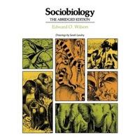 Sociobiology The New Synthesis