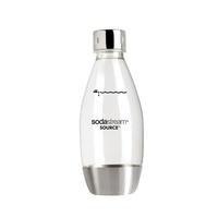 SodaStream 500 ml Single Fuse Metal Bottle, Silver