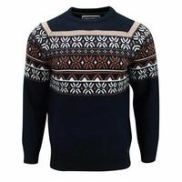 Soul Star Men\'s Venzy Nordic Knitted Jumper Navy