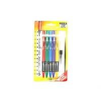 Soft Grip 0.7mm HB Mechanical Refillable Pencils With Extra Leads Eraser x 250