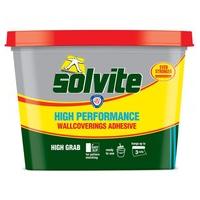 Solvite Ready to Use High Performance Wallcoverings Adhesive - Pack of 3