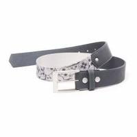 SONY PLAYSTATION Unisex Controller Pattern Print Webbed Canvas Belt, Grey, 46cm (Manufacturer Size:Large)