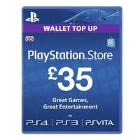 Sony PlayStation Network Card - £35 (PlayStation Vita/PS3)