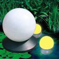 Solar light ball different colours yellow
