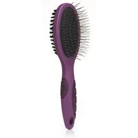 Soft Protection Salon Double Sided Brush Small Purple