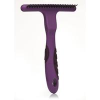 Soft Protection Salon Undercoat Rake Large Purple