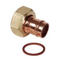Solder Ring Connector (Dia)15mm Pack of 2