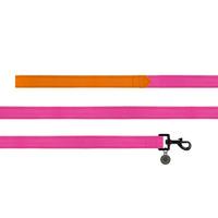 sotnos pink colour block dog lead