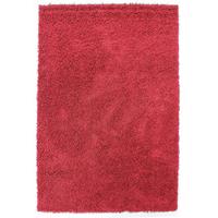 soft wine red shaggy rug 4cm shaggy 200x290