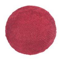 soft wine red shaggy rug 4cm shaggy 133x133