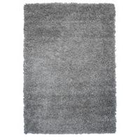 soft light grey chunky anti shed shaggy rug ontario 80 cm x 150 cm 26  ...