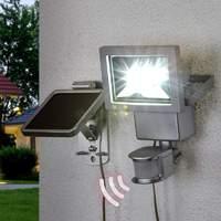 Solar-powered LED spotlight Roni, motion detector