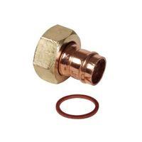 solder ring straight tap connector dia22mm pack of 2