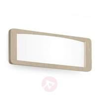 solido wood wall light