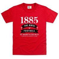 Southampton - Birth of Football Kid\'s T Shirt