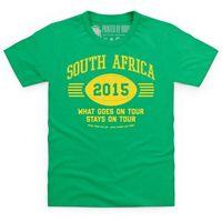 South Africa Tour 2015 Rugby Kid\'s T Shirt