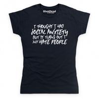 Social Anxiety T Shirt