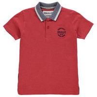 soulcal peached polo shirt junior boys