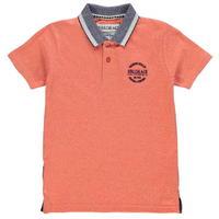 soulcal peached polo shirt junior boys