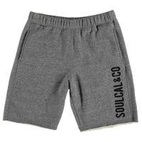 SoulCal Large Logo Fleece Shorts Junior Boys