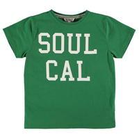 soulcal logo tshirt junior boys