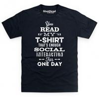 Social Interaction T Shirt