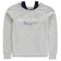 soulcal double layer sweater junior girls