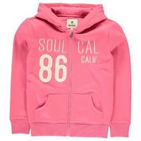 SoulCal Zip Hoody Junior Girls