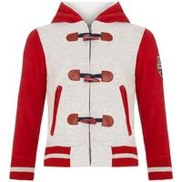 Soul glory - Boys Red Twin Zip Fleece Hooded Jacket Size 7-8 Years boys\'s Cardigans in red