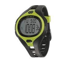 Soleus Dash Water Resistant Activity Tracker Watch in Black / Lime