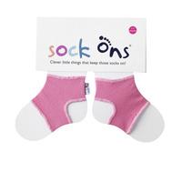 Sock Ons Keep Baby Socks On - Fuscia