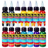 Solong Tattoo Inks 14 Colors Set 1oz 30ml/Bottle Tattoo Pigment Kit