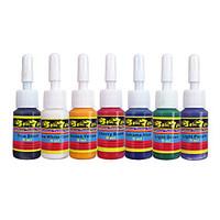 solong tattoo ink 7 colors set 5mlbottle tattoo pigment kit ti1001 5 7