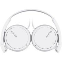 sony zx110w onear headphones white